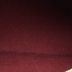 Pre Owned Louis Vuitton Rouge Fauviste Monogram Vernis Alma PM Bag