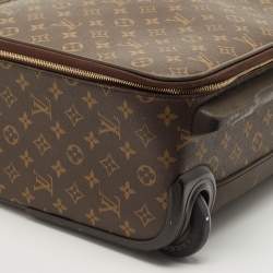 Pre Owned Louis Vuitton Monogram Canvas Pegase 45 Luggage