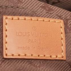 Pre Owned Louis Vuitton Maize Suede Mahina Onatah GM Hobo