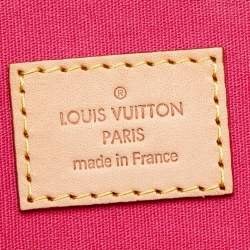 Pre Owned حقيبة لوي فيتون ألما فيرنيه مونوغرامي عنابي GM