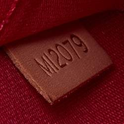 Pre Owned حقيبة لوي فيتون ألما فيرنيه مونوغرامي عنابي GM