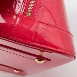 Pre Owned حقيبة لوي فيتون ألما فيرنيه مونوغرامي عنابي GM