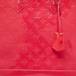 Pre Owned حقيبة لوي فيتون ألما فيرنيه مونوغرامي عنابي GM