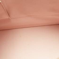 Pre Owned Louis Vuitton Rose Florentine Monogram Vernis Alma GM Bag