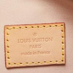 Pre Owned Louis Vuitton Rose Florentine Monogram Vernis Alma GM Bag