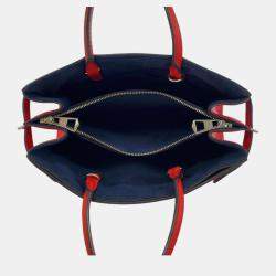 Pre Owned Louis Vuitton Red Epi Leather Twist tote Bag