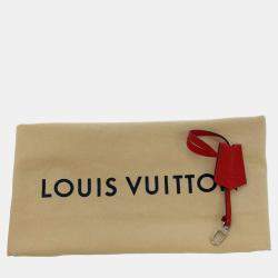 Pre Owned Louis Vuitton Red Epi Leather Twist tote Bag