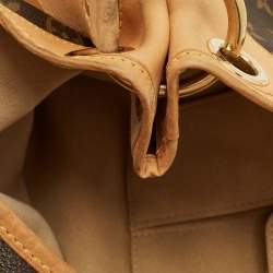 Pre Owned Louis Vuitton Monogram Canvas Galliera GM Bag