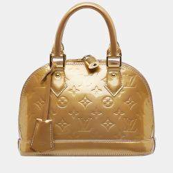Louis Vuitton Gold Monogram Vernis Alma BB Louis Vuitton | TLC