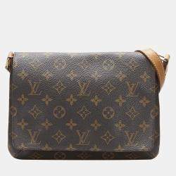 LOUIS VUITTON Musette Tango Monogram Canvas Short Strap Shoulder Bag