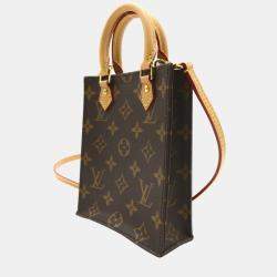 Louis Vuitton - Petit Sac Plat Bag - Coated Canvas - Monogram Beige - Women - Luxury