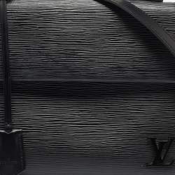 Pre Owned Louis Vuitton Black Epi Leather Cluny BB Bag