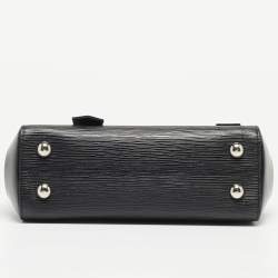 Pre Owned Louis Vuitton Black Epi Leather Cluny BB Bag