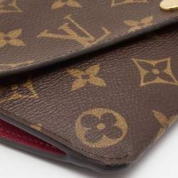 Louis Vuitton Monogram Canvas Jeanne Wallet