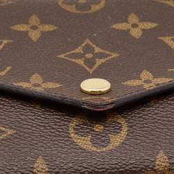 Louis Vuitton Monogram Canvas Jeanne Wallet