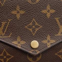 Louis Vuitton Monogram Canvas Jeanne Wallet