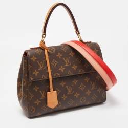 Pre Owned Louis Vuitton Monogram Canvas and Leather Cluny BB Bag