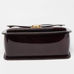 Pre Owned Louis Vuitton Amarante Monogram Vernis Mirada Bag