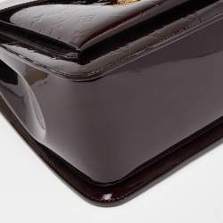 Pre Owned Louis Vuitton Amarante Monogram Vernis Mirada Bag