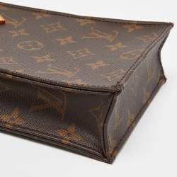 مملوكة مسبقًا Louis Vuitton Monogram Canvas Petit Sac Plat Bag