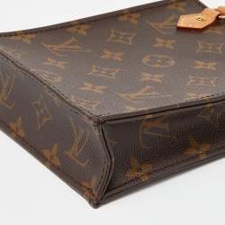 مملوكة مسبقًا Louis Vuitton Monogram Canvas Petit Sac Plat Bag