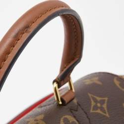 Pre Owned Louis Vuitton Creme Monogram Canvas and Leather Vaugirard Bag
