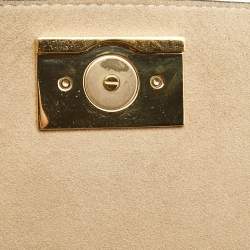 Pre Owned Louis Vuitton Creme Monogram Canvas and Leather Vaugirard Bag