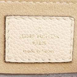 Pre Owned Louis Vuitton Creme Monogram Canvas and Leather Vaugirard Bag
