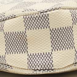 Pre Owned Louis Vuitton Damier Azur Canvas Pochette Accessoires Bag