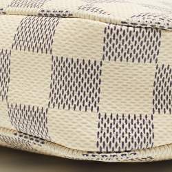 Pre Owned Louis Vuitton Damier Azur Canvas Pochette Accessoires Bag