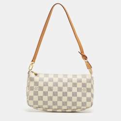 Pre Owned Louis Vuitton Damier Azur Canvas Pochette Accessoires Bag