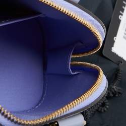 Pre Owned Louis Vuitton Lilac Monogram Vernis Alma BB Bag