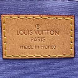 Pre Owned Louis Vuitton Lilac Monogram Vernis Alma BB Bag