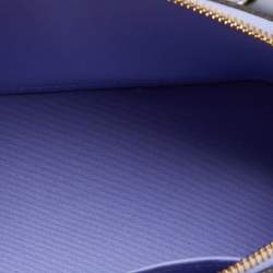 Pre Owned Louis Vuitton Lilac Monogram Vernis Alma BB Bag