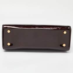 Pre Owned حقيبة لوي فيتون بريا فيرنية مونوغرامي حمراء داكنة GM