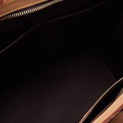 Pre Owned حقيبة لوي فيتون بريا فيرنية مونوغرامي حمراء داكنة GM