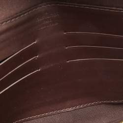 Louis Vuitton Amarante Monogram Vernis Ana Clutch Bag