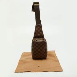 Pre Owned Louis Vuitton Damier Ebene Canvas Geronimos Bag