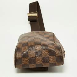 Pre Owned Louis Vuitton Damier Ebene Canvas Geronimos Bag