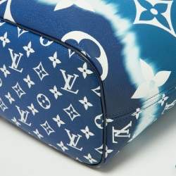 Louis Vuitton Blue Monogram Canvas Escale Neverfull MM Bag