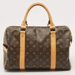 Pre Owned Louis Vuitton Monogram Canvas Carryall Duffel Bag