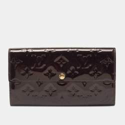 lv patent leather wallet