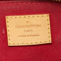 Pre Owned Louis Vuitton Indian Rose Monogram Vernis Alma BB Bag