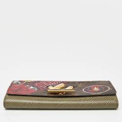 Louis Vuitton Monogram Canvas and Epi Leather Kabuki Twist Wallet