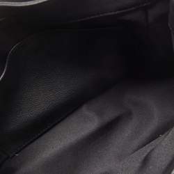 Pre Owned Louis Vuitton Black Leather Lockme MM Bag