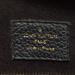 Pre Owned Louis Vuitton Black Leather Freedom Bag