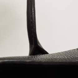 Pre Owned Louis Vuitton Black Leather Freedom Bag