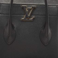 Pre Owned Louis Vuitton Black Leather Freedom Bag