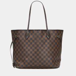 Louis Vuitton Louis Vuitton Saleya MM Ebene Damier Canvas Tote Hand