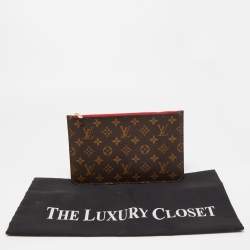 Louis Vuitton Monogram Canvas Neverfull Zip Pouch